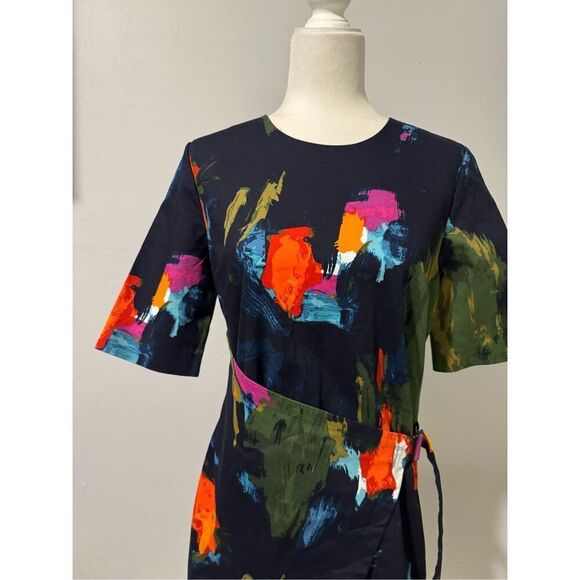 Kate Spade Saturday color block art to wear shift dress 10 - Picture 8 of 8